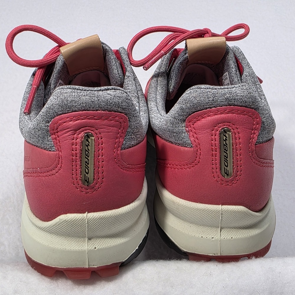 Ecco Shoes Womens 8 W Biom Hybrid 3 Gtx Lace Up Low Golf Sneakers Pink Leather - Picture 6 of 16